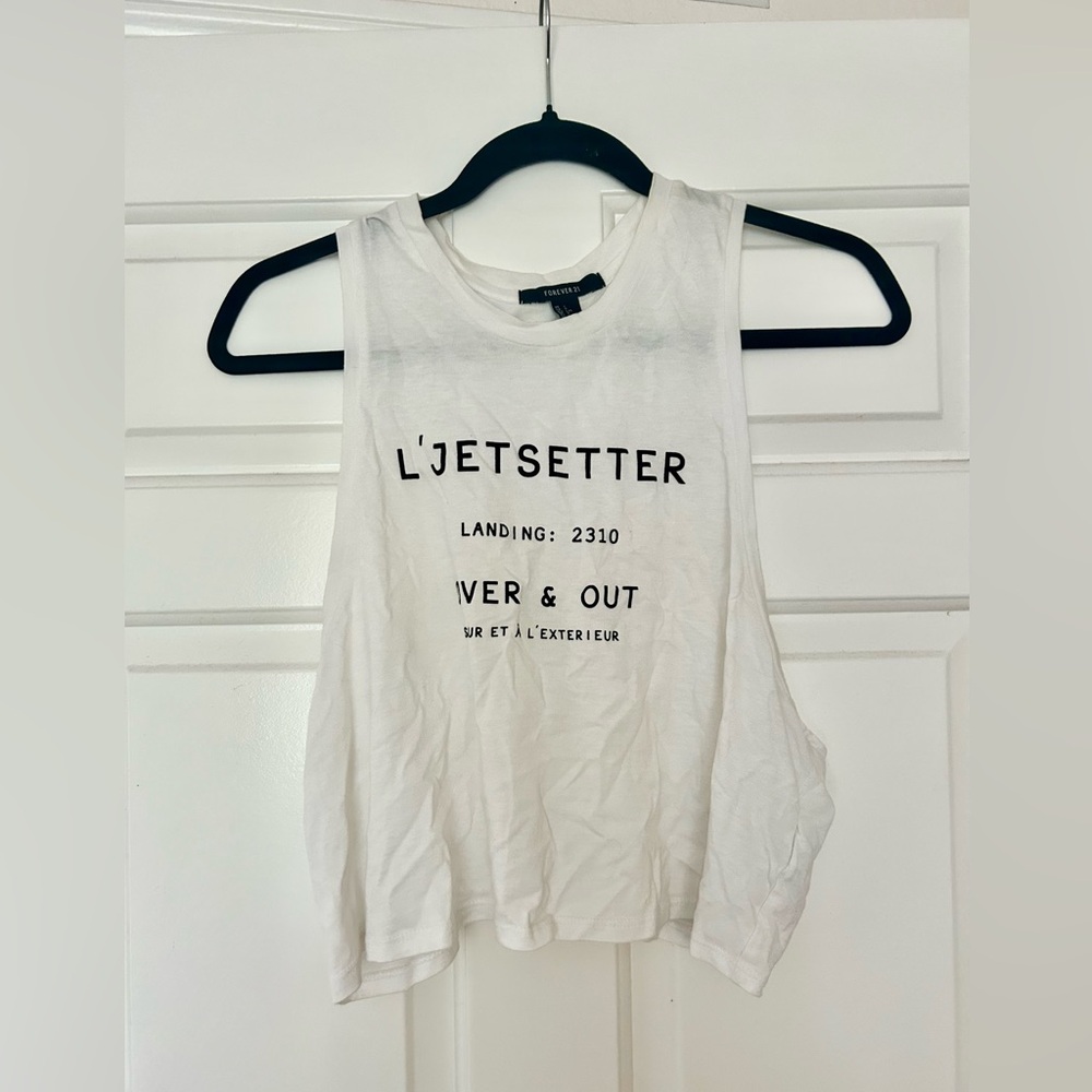 FOREVER 21 Cropped Tank